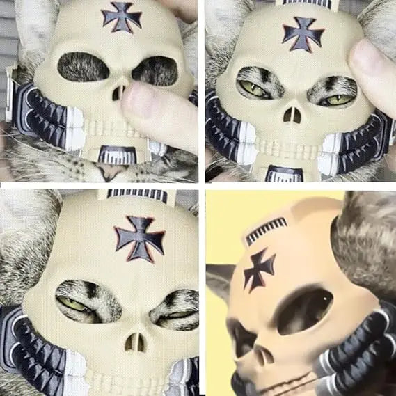 CyberCat Helm – Verwandle deine Katze in eine Sci-Fi-Legende!