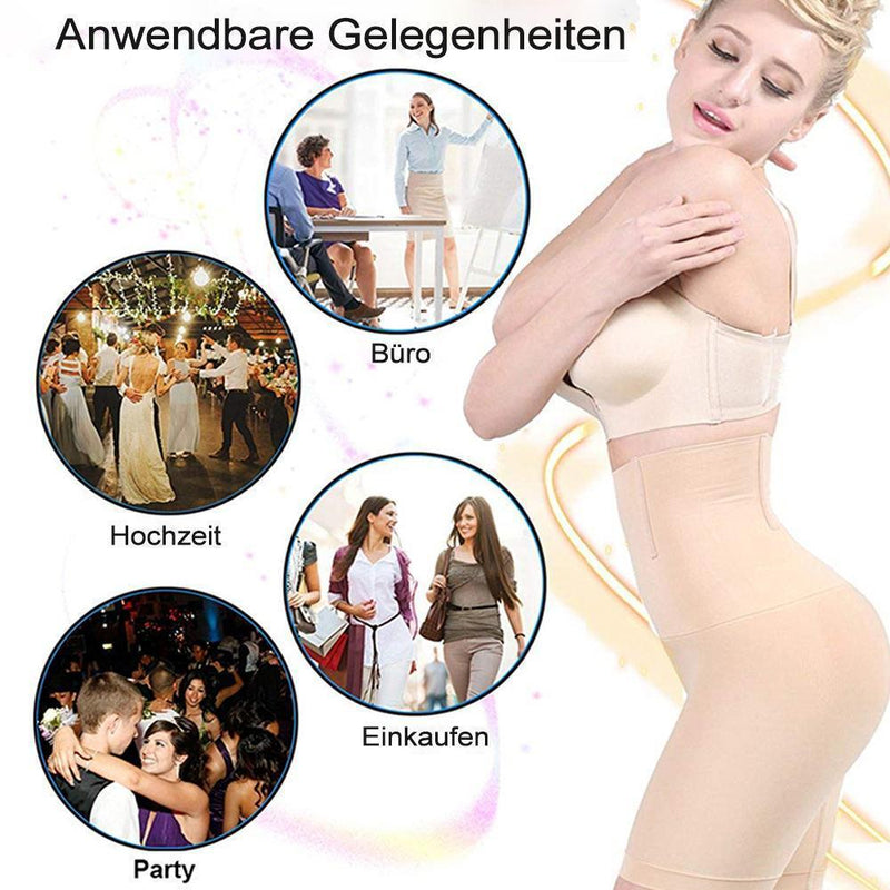 Formellea Shapewear Unterhose | Hohe Taille mit Po-Lift & Bauchkontrolle | Unsichtbare Figurformer-Unterwäsche