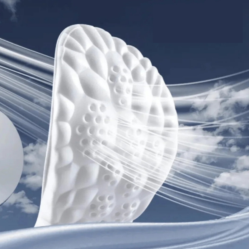 OrthoCloud 4D Einlegesohlen | Schmerzfreie Füße | Ergonomische Unterstützung | Waschbar & Anpassbar