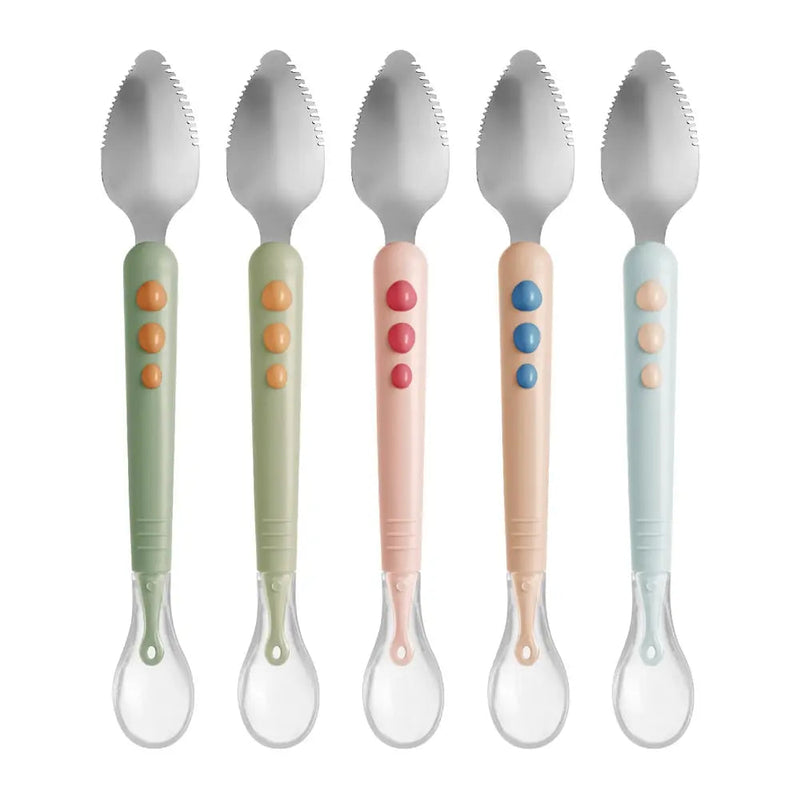 EasyBite – Der clevere 2-in-1 Babylöffel!