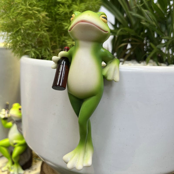 Frogsy – Der charmante Kletterfrosch für deine Pflanzenwelt!