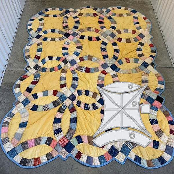 QuiltEase – Präzise Patchwork-Schablonen für makellose Eheringe