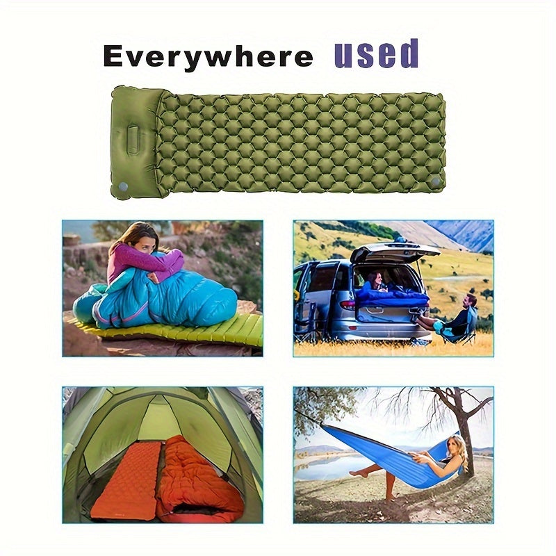 Isomatte Aerovent Trail | Aufblasbar & Ultraleicht | 192 × 58 × 6 cm | Mit Wabenstruktur & TPU-Beschichtung