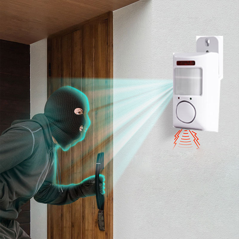 SecureGuard – Unterbricht Einbrecher sofort mit einem lauten 105dB Sirenenalarm