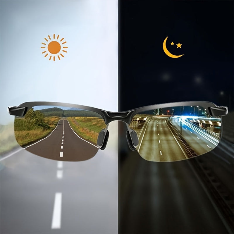 Luminexx Photochrome Sonnenbrille | Selbsttönend & Stilvoll | Für Tag & Nacht | Eleganter Allround-Schutz