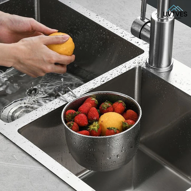 2+1 GRATIS | SinkGuard – Schluss mit verstopften Abflüssen und Chaos in der Spüle!