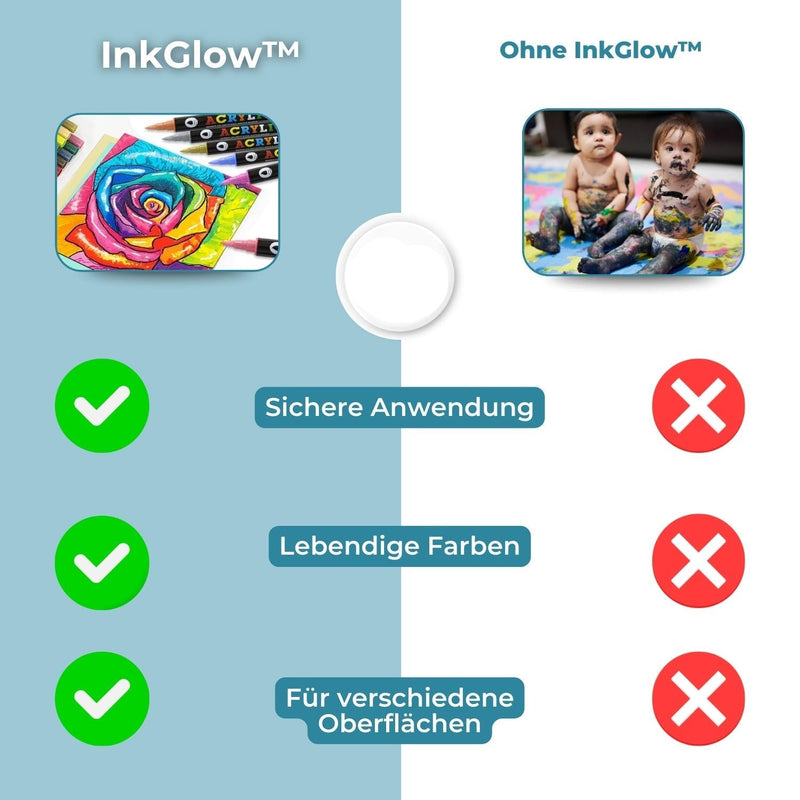 InkGlow - Acrylfarbe Markerstift