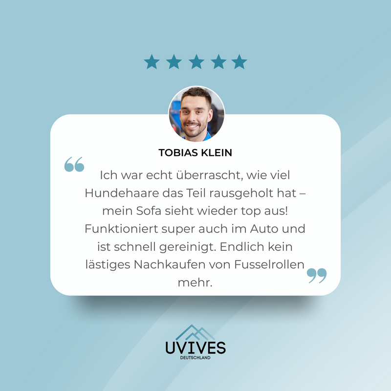 1+1 GRATIS | DustClaw – Tierhaare raus, Sauberkeit rein!