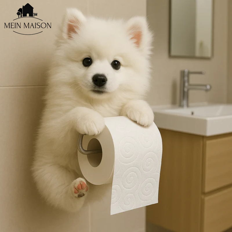 PawRoll – Der tierisch charmante Klopapierhalter!