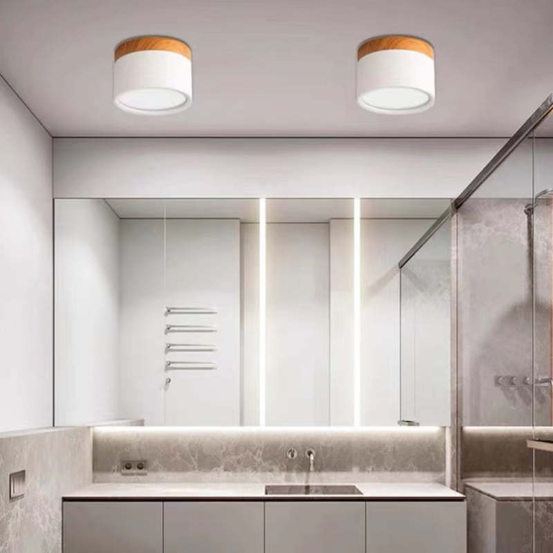 LED Deckenleuchte AuroLuce | Modernes Morandi-Design | Höhenverstellbar | Metall & Acryl