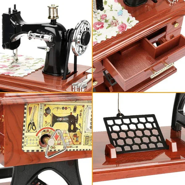 MelodyStitch – Die Vintage-Nähmaschinen-Spieluhr