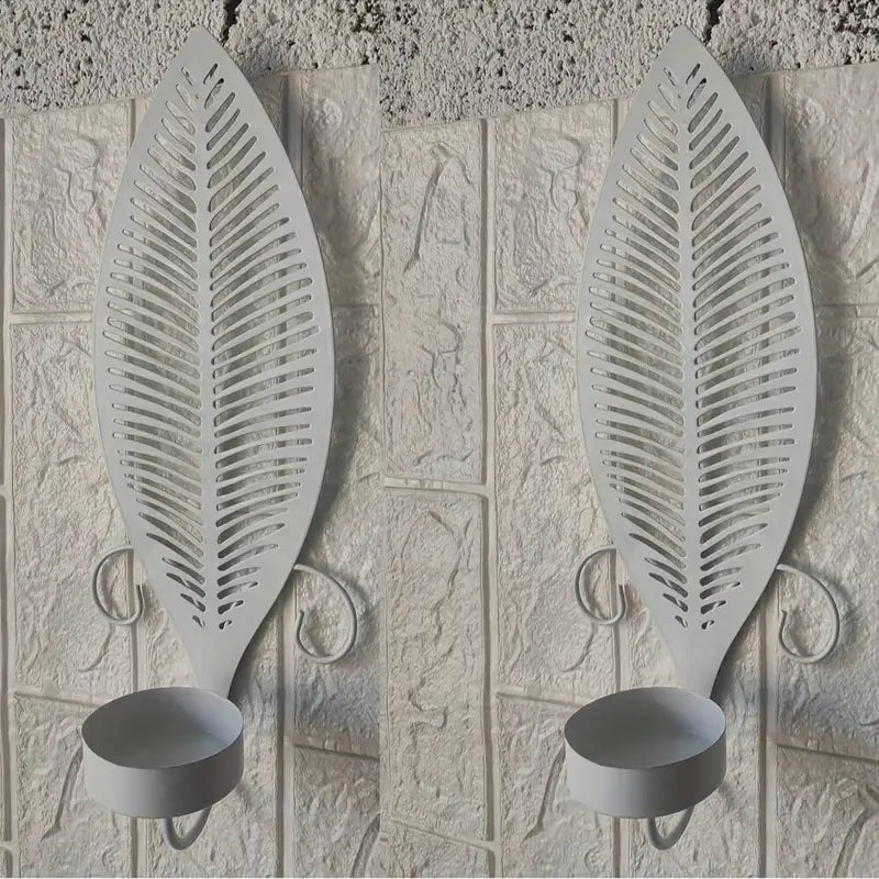 FoliGlow – Set aus windlichtförmigen Kerzenhaltern im Blätter-Design!