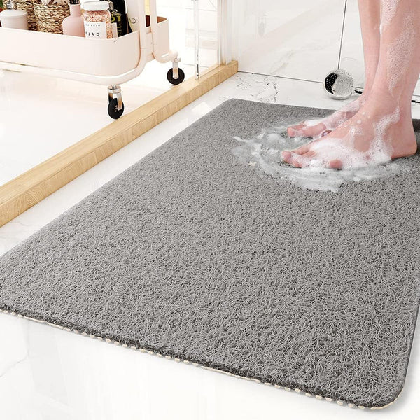 AquaGrip Duschmatte Rutschfest | Schnelltrocknend & Zuschneidbar | Hygienisches Drainage-Design