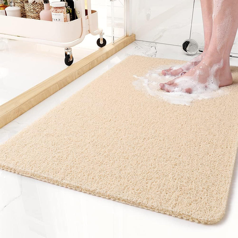 AquaGrip Duschmatte Rutschfest | Schnelltrocknend & Zuschneidbar | Hygienisches Drainage-Design