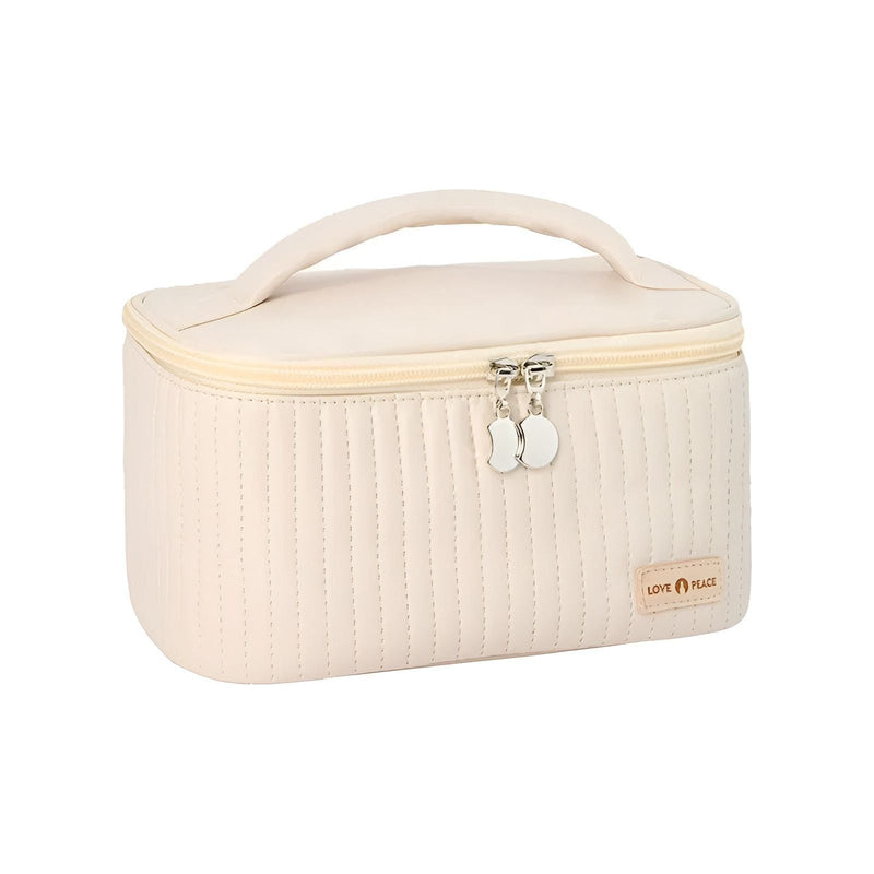 Velaviva Kosmetiktasche Reise | Elegant & Wasserabweisend | PU-Leder | Viel Platz & Schutz für Ihre Beauty-Essentials