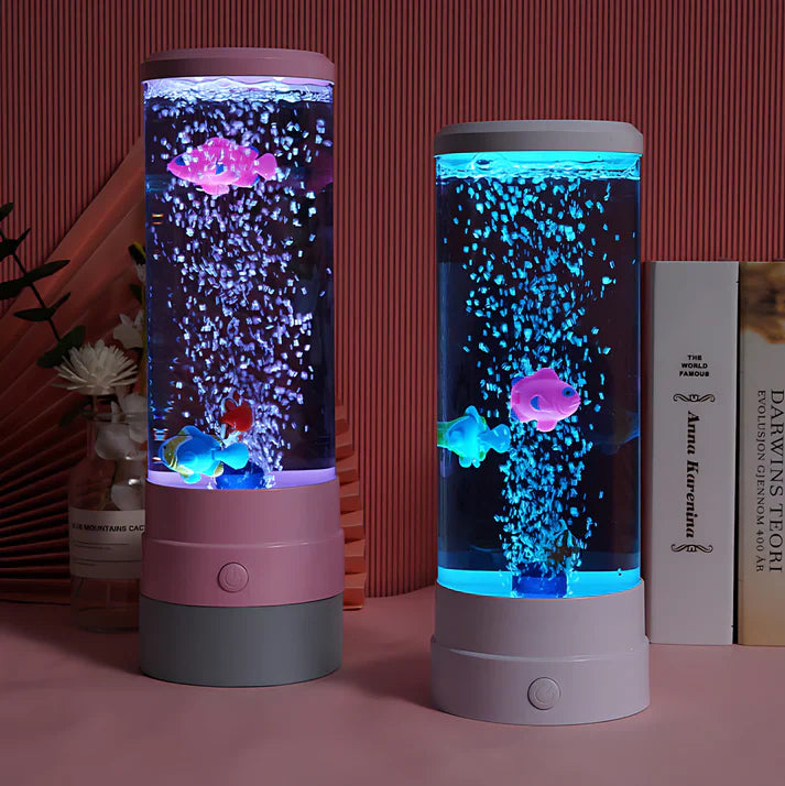 Luminava Bubble Vis Lampe | Beruhigende Blubberlichtshow | LED 500 Lumen | Für Entspannung & Ambiente
