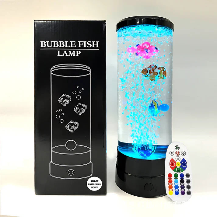 Luminava Bubble Vis Lampe | Beruhigende Blubberlichtshow | LED 500 Lumen | Für Entspannung & Ambiente