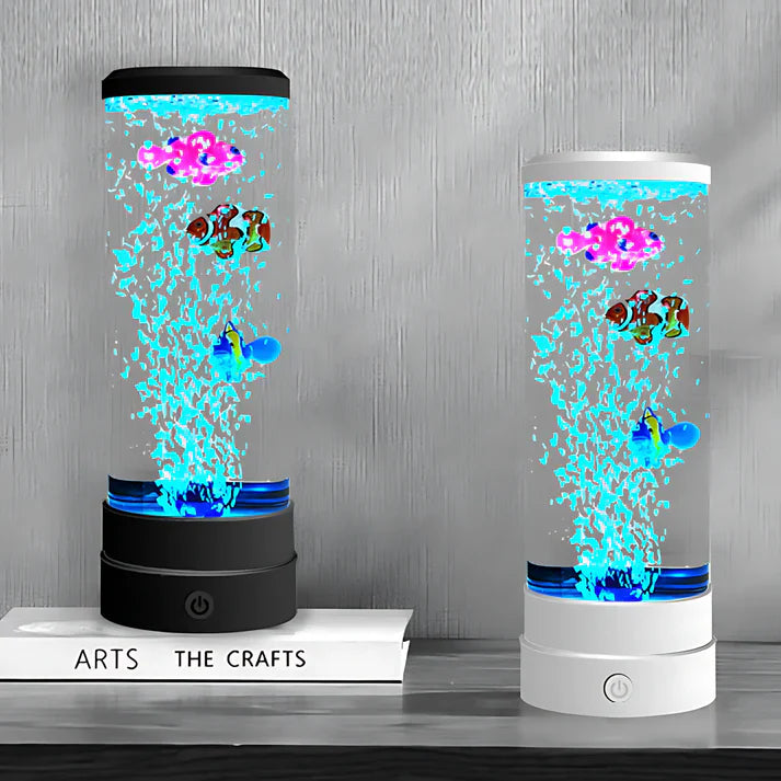 Luminava Bubble Vis Lampe | Beruhigende Blubberlichtshow | LED 500 Lumen | Für Entspannung & Ambiente