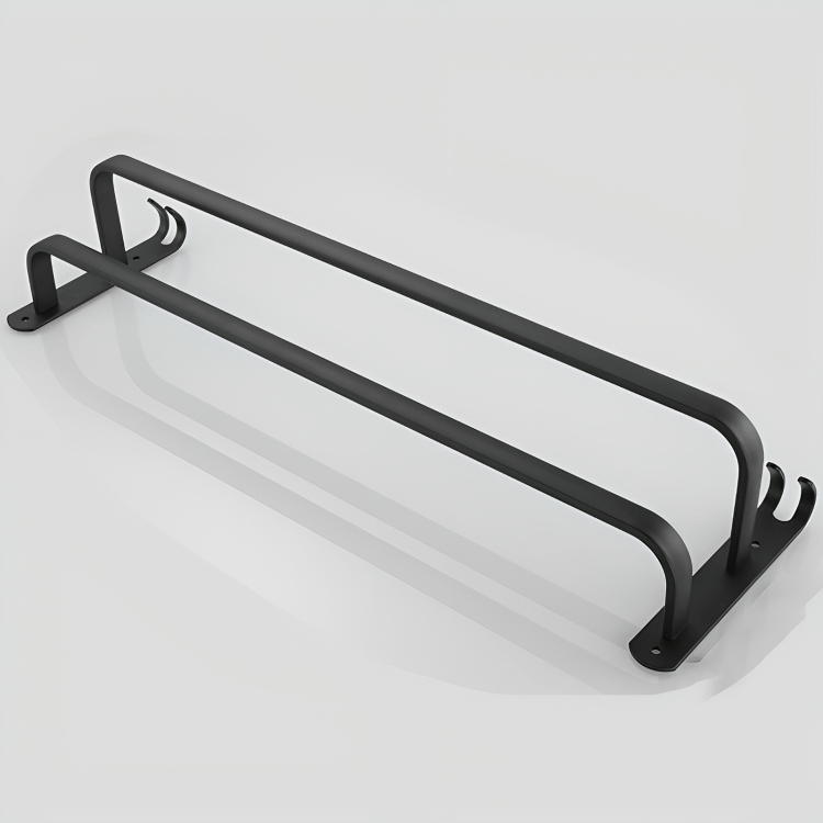 Wand-Handtuchhalter AeroLine FlexRack | Platzsparendes Design mit 3 Stangen | Aluminium | Modern & Robust