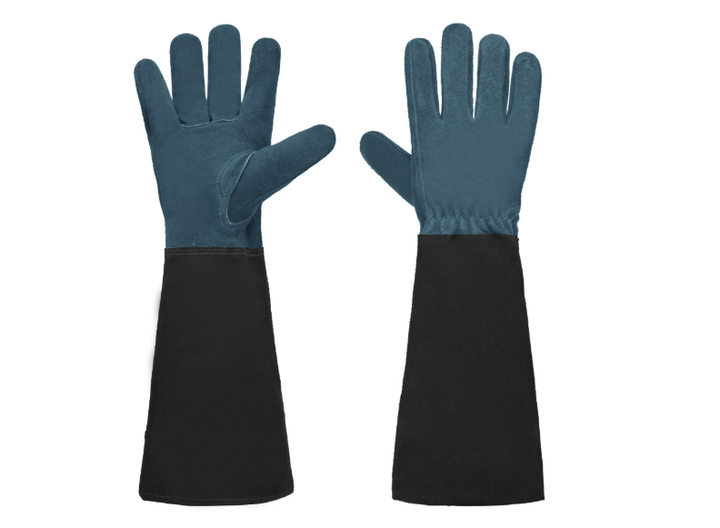 Gartenhandschuhe FLORAHAND | Dornenfest & Atmungsaktiv | Lange Rosenhandschuhe für Damen | 1 Paar