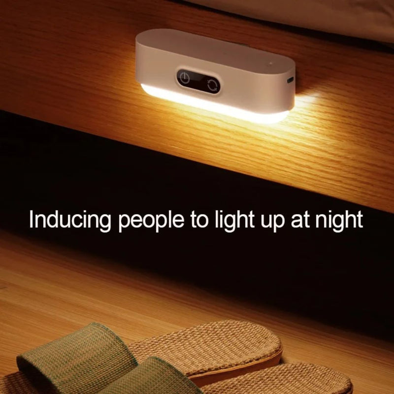 LED Sensorlampe LUMORA One | Magnetisch & Kabellos | 5 Farbtemperaturen | Bewegungssensor | Dimmbar | 13 x 4,1 x 4,2 cm