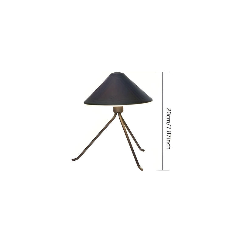 Lumavero LED Tischlampe USB | Wiederaufladbar & Dimmbar | Modernes Design | Metall | 8–12 Std. Laufzeit | Schwarz, Gold, Silber