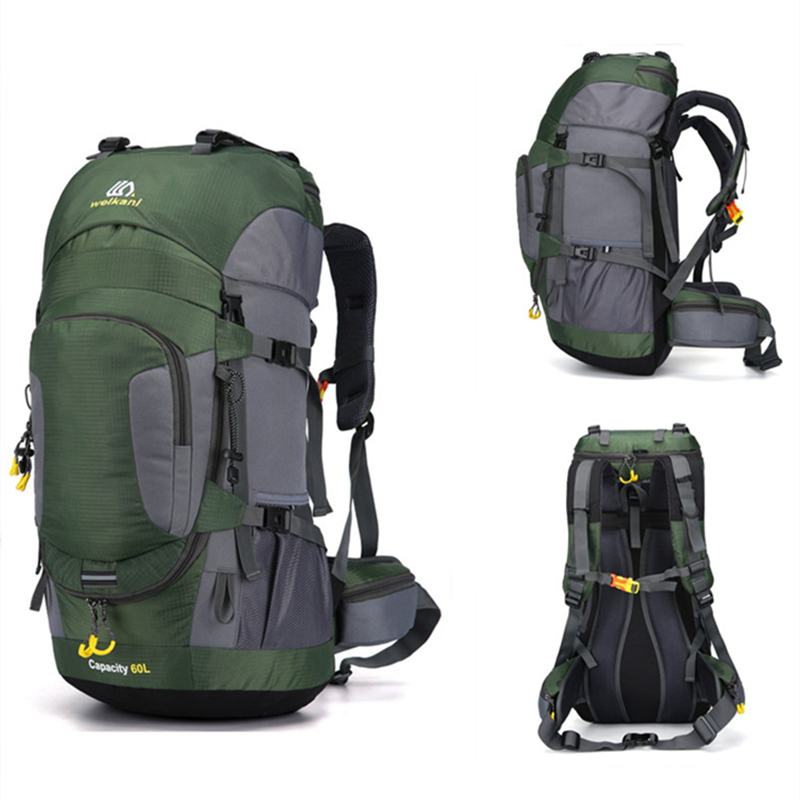 Outdoor Rucksack DryHike 60L | Wasserdicht & Robust | Ergonomisch Tragesystem | Für Wandern & Camping