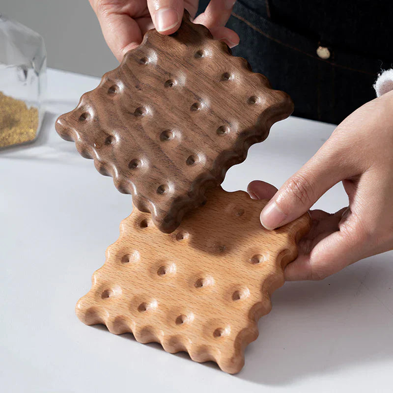 BiscWood – Stilvolle Untersetzer im Keksdesign!