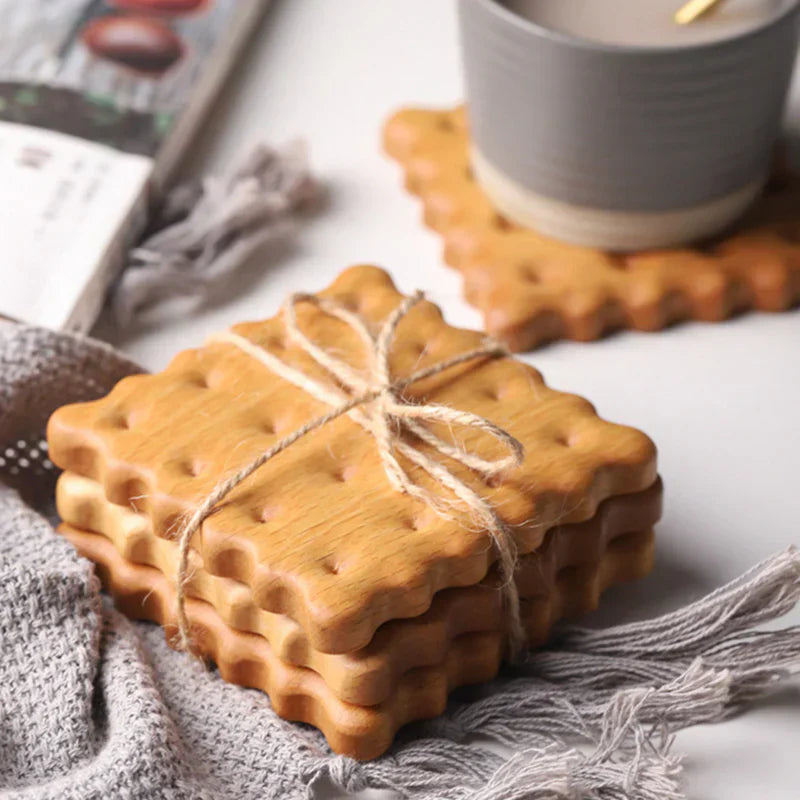 BiscWood – Stilvolle Untersetzer im Keksdesign!