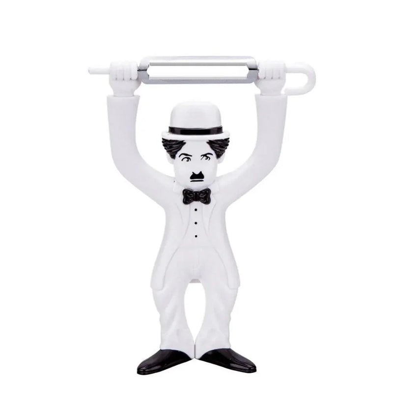 CharmingPeeler | Obst- & Gemüseschäler | Chaplin-Design | Edelstahl & Ergonomisch