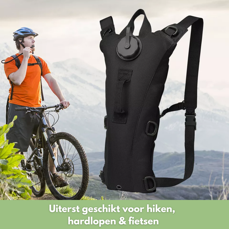 AquaTrek Wasserrucksack 3L Trinksystem | Leicht & Wasserdicht | Verstellbar & Atmungsaktiv | Für Wandern & Outdoor
