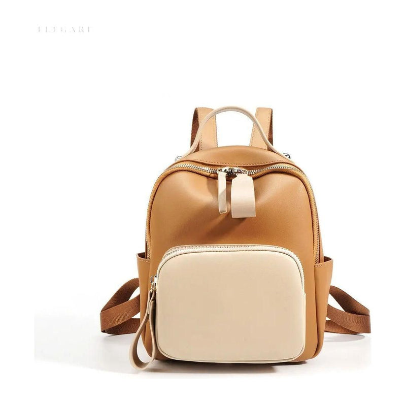 Nuvanié Luxus Damen Rucksack | Handgefertigt aus Veganleder | Vielseitig & Stilvoll | In 4 Farben