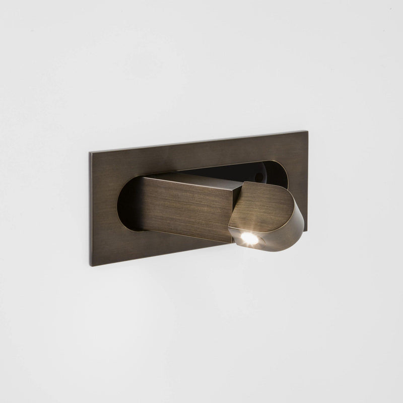 LED Bettleselampe LUMEVIA | 3 Lichtfarben | Aluminiumlegierung | Ø19 cm x H8 cm | Mit Druckschalter