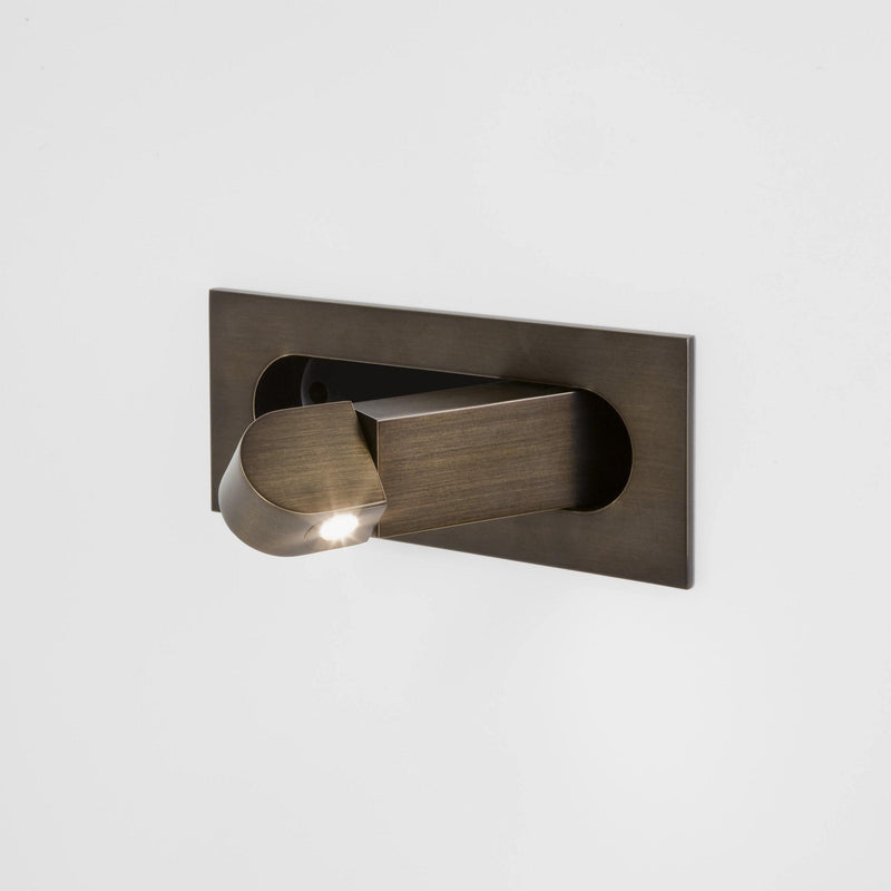 LED Bettleselampe LUMEVIA | 3 Lichtfarben | Aluminiumlegierung | Ø19 cm x H8 cm | Mit Druckschalter