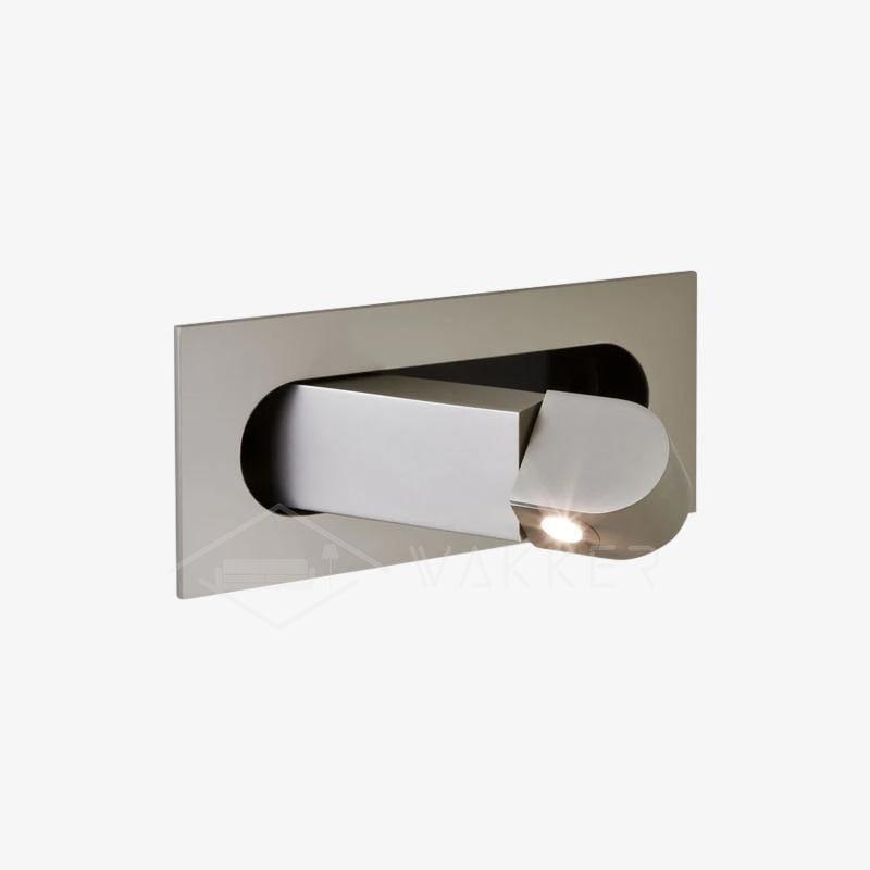 LED Bettleselampe LUMEVIA | 3 Lichtfarben | Aluminiumlegierung | Ø19 cm x H8 cm | Mit Druckschalter
