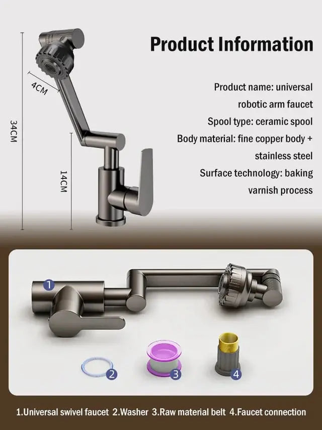 FlowMaster – Der 1080° Premium-Wasserhahn-Aufsatz!