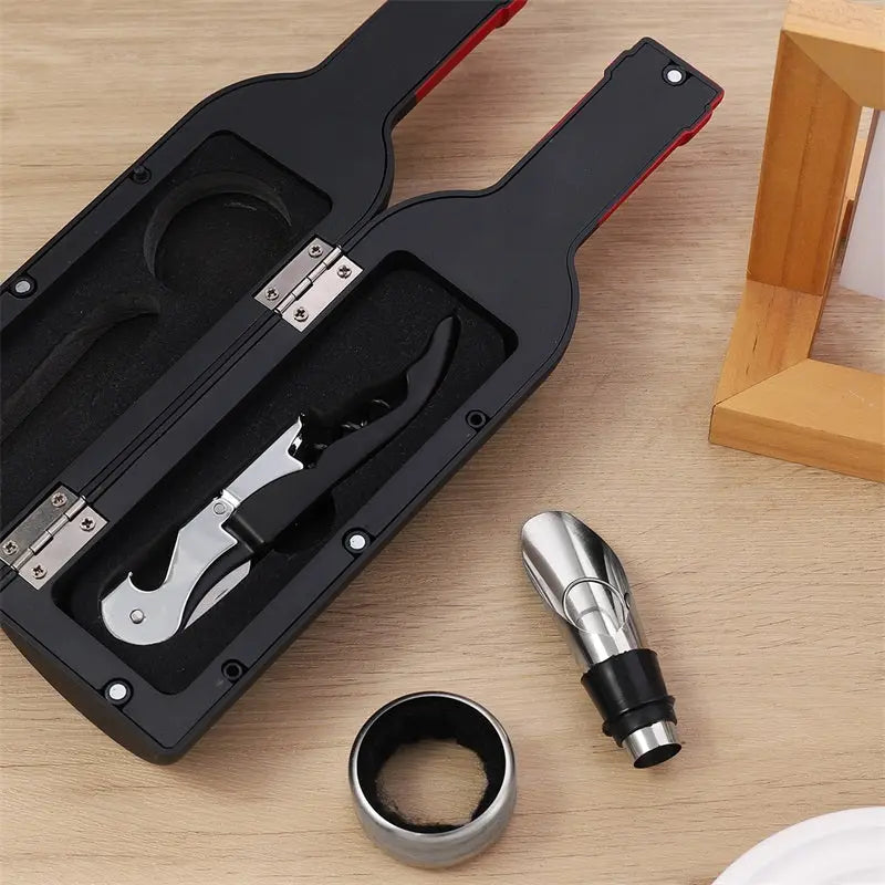 VinoLuxe – Das 5-in-1 Geschenkset für Weinliebhaber!