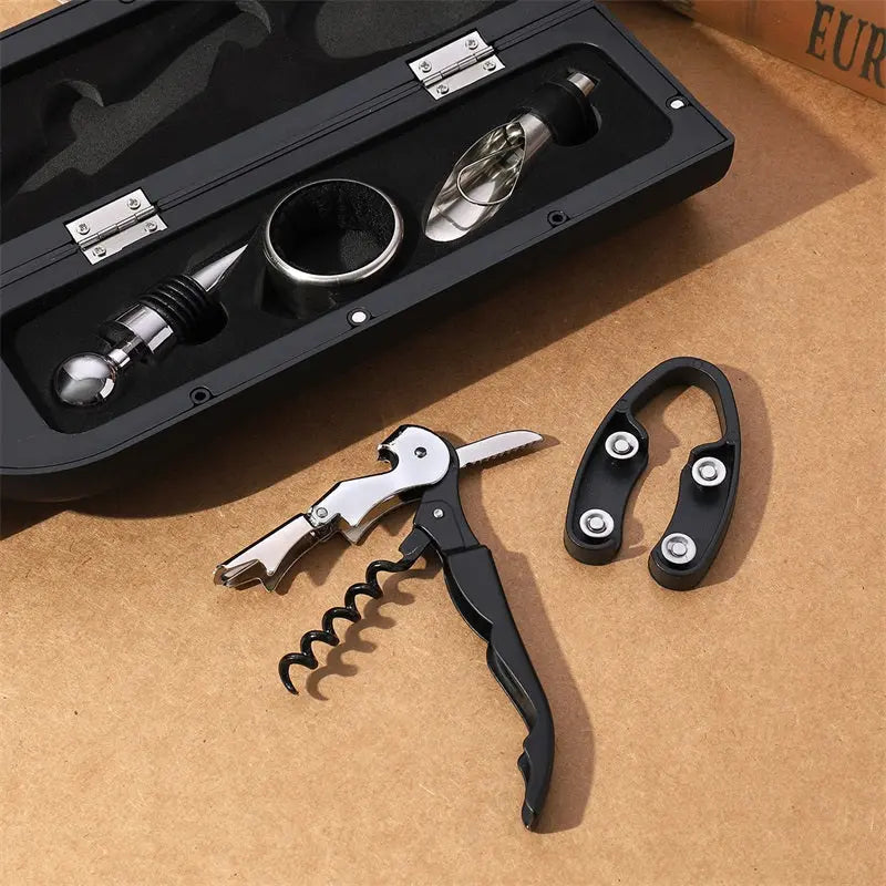 VinoLuxe – Das 5-in-1 Geschenkset für Weinliebhaber!
