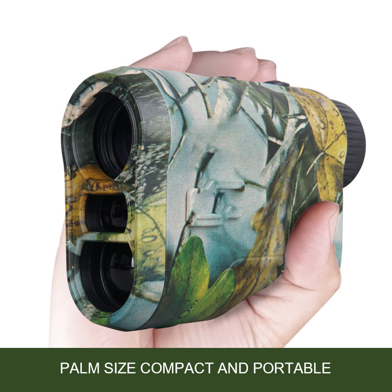 Laser-Entfernungsmesser TERRAVIEW 1000 | Bis 1000 m Reichweite | Camouflage-Design | Wasserdicht & Wiederaufladbar | Für Jagd & Outdoor