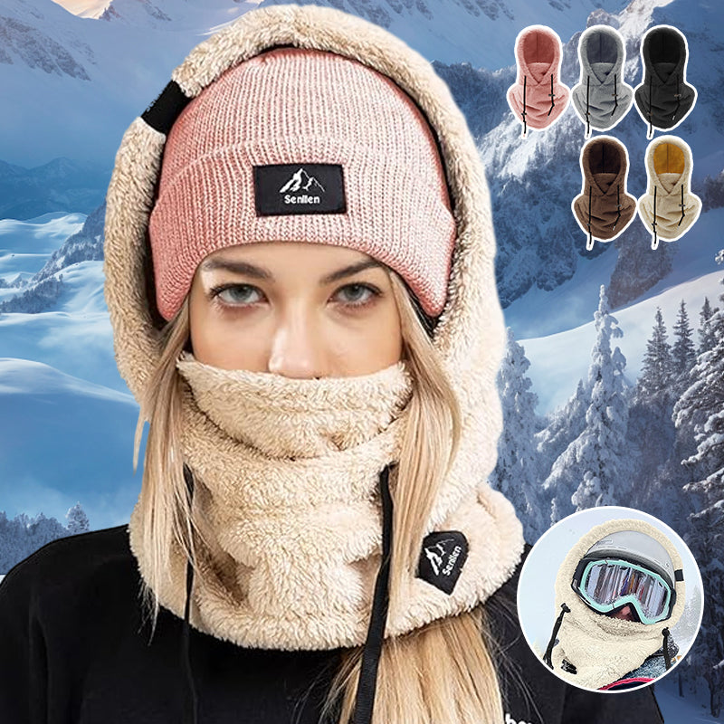 ColdCover - Skimaske mit Sherpa-Kapuze