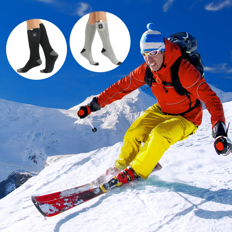 Beheizte Socken ThermoLuxe | Wiederaufladbar | Einstellbare Temperatur | Bis zu 8 h Wärme