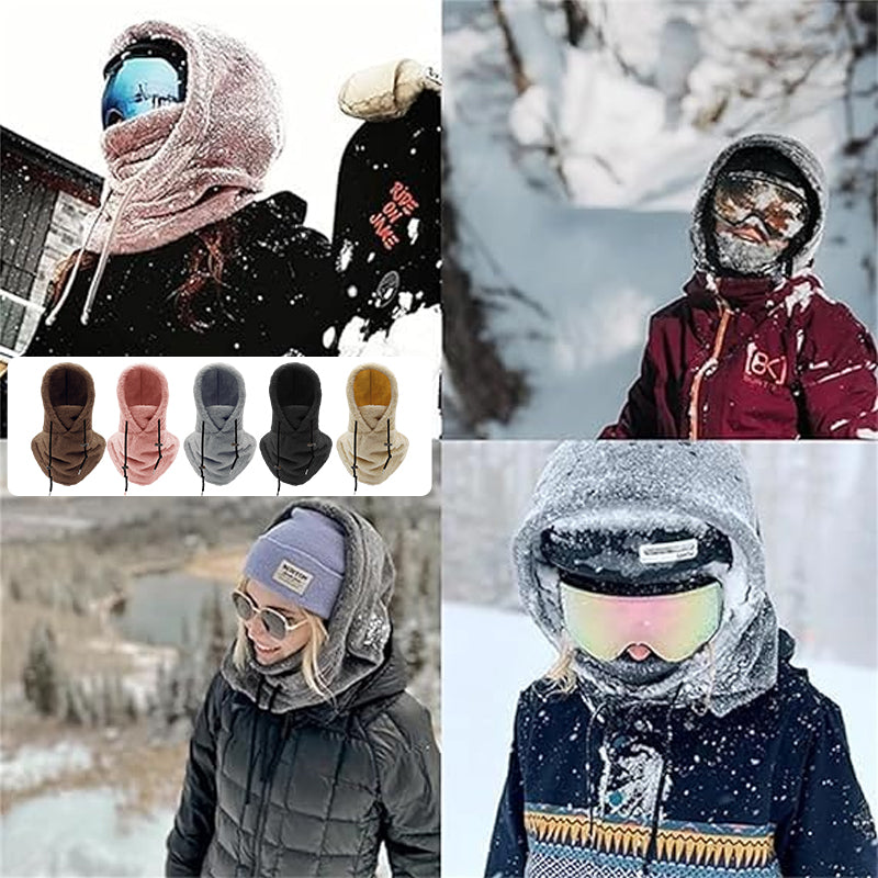 ColdCover - Skimaske mit Sherpa-Kapuze