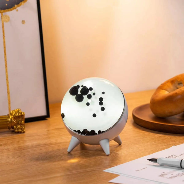 Ferrofluid Lautsprecher ViscoBeat | Bluetooth & AUX | Mit LED-Beleuchtung & Magnetsteuerung | 10,6 x 9,8 cm