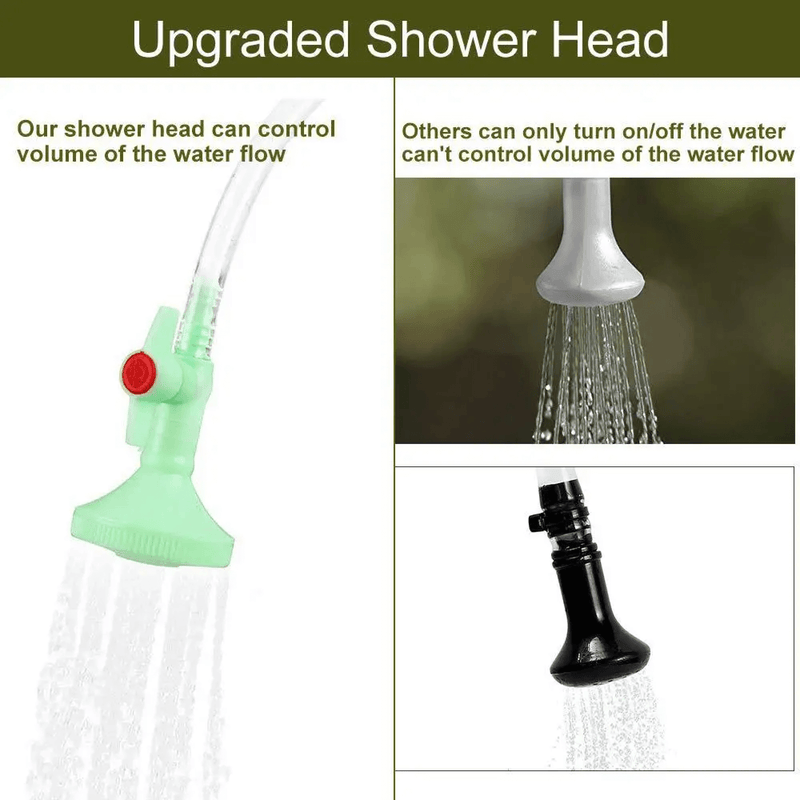 SunRinse – Deine warme Dusche überall!