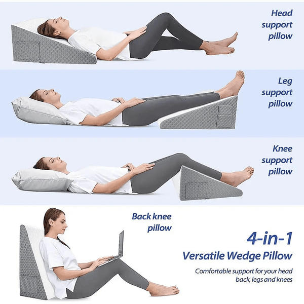 DreamLift – Ergonomisches Keilkissen für gesunden Schlaf!