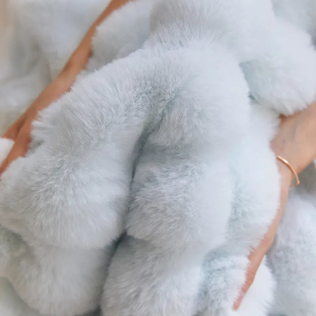 Luxus Kuscheldecke | Doppellagiges Fleece | Extra Weich & Warm | Maschinenwaschbar