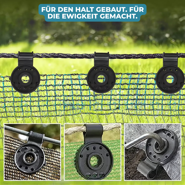 20+20 GRATIS | ShadeClips – Die einfache Lösung zur sicheren Befestigung von Schattiernetzen