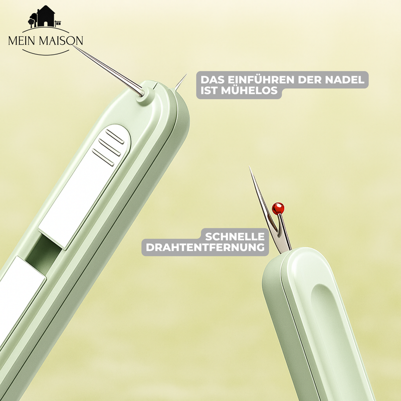 StitchEasy – Schnelles Einfädeln & Sauberes Auftrennen