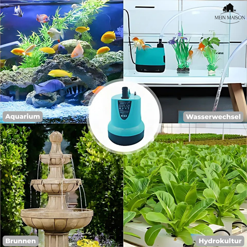 AquaPure – Kristallklares Wasser mit flüsterleiser Reinigung!