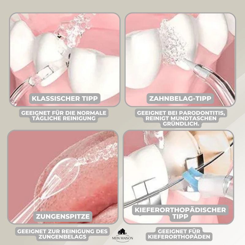 AquaSmile – Strahlend saubere Zähne in nur 3 Minuten!